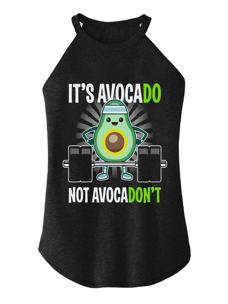 IT'S AVOCADO Tri Rocker Cotton Tank