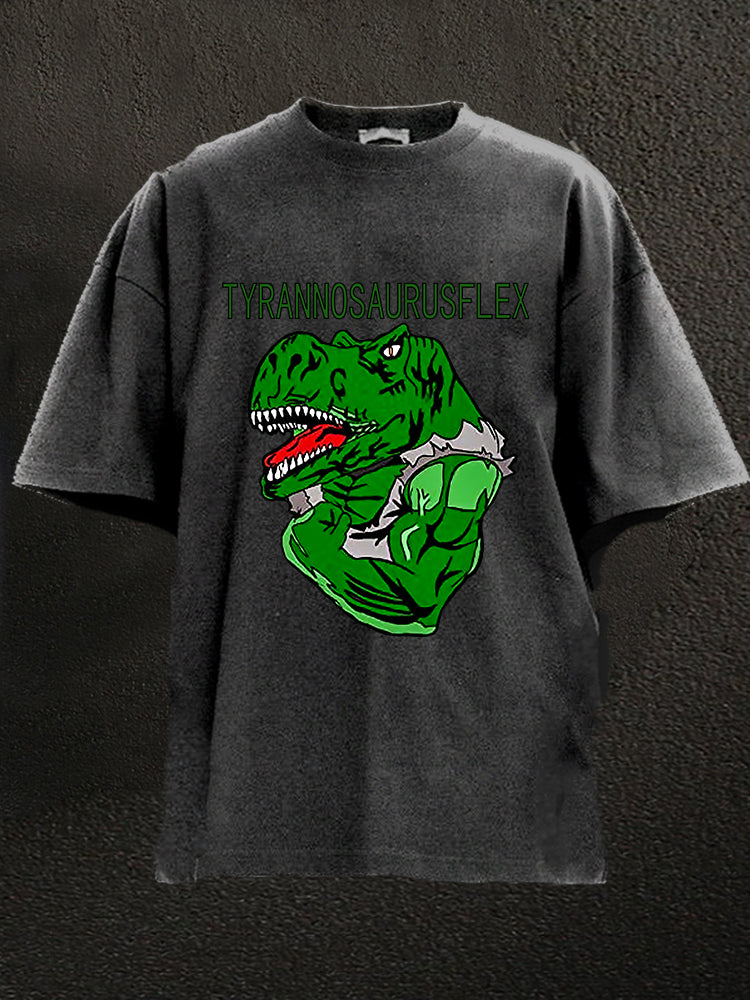 Tyrannosaurusflex Washed Gym Shirt