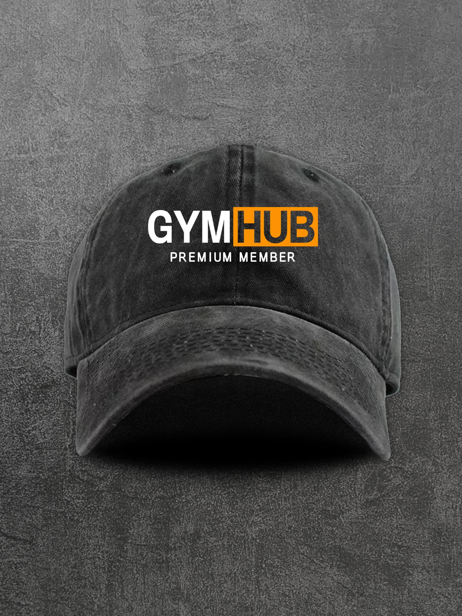 GymHub Premium Member Washed Gym Cap