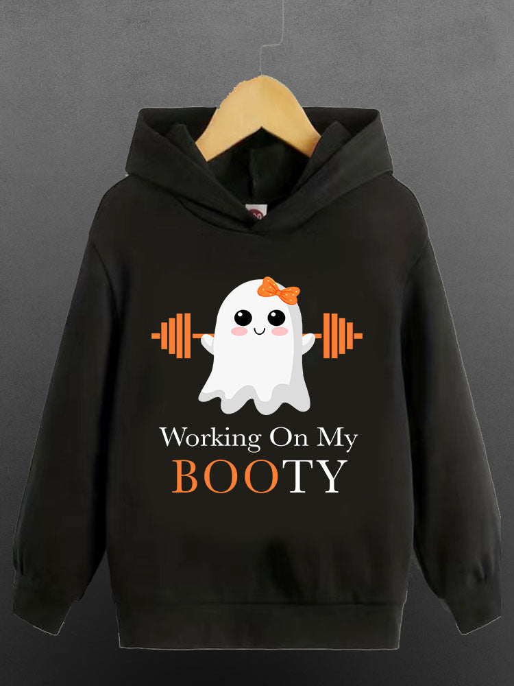 Working on My Booty Sports Hoodie