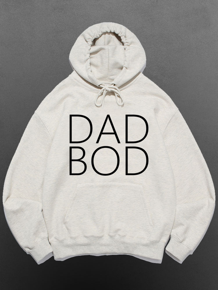 Dad Bod Cotton Sports Hoodie