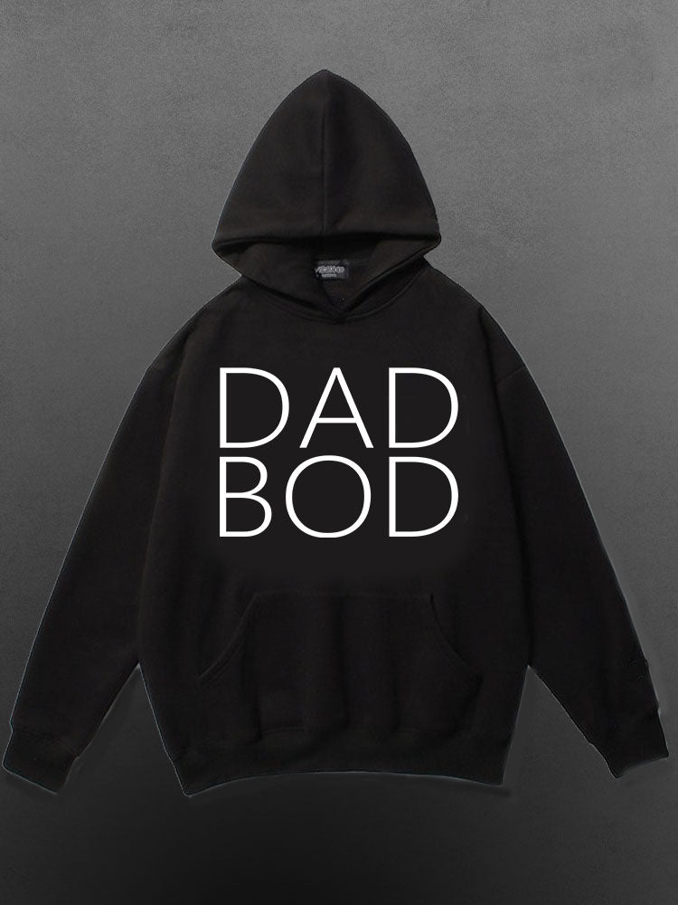 Dad Bod Cotton Sports Hoodie