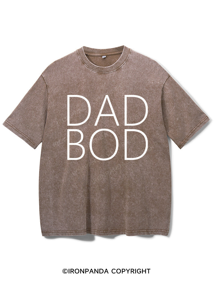 Dad Bod Washed Gym Shirt