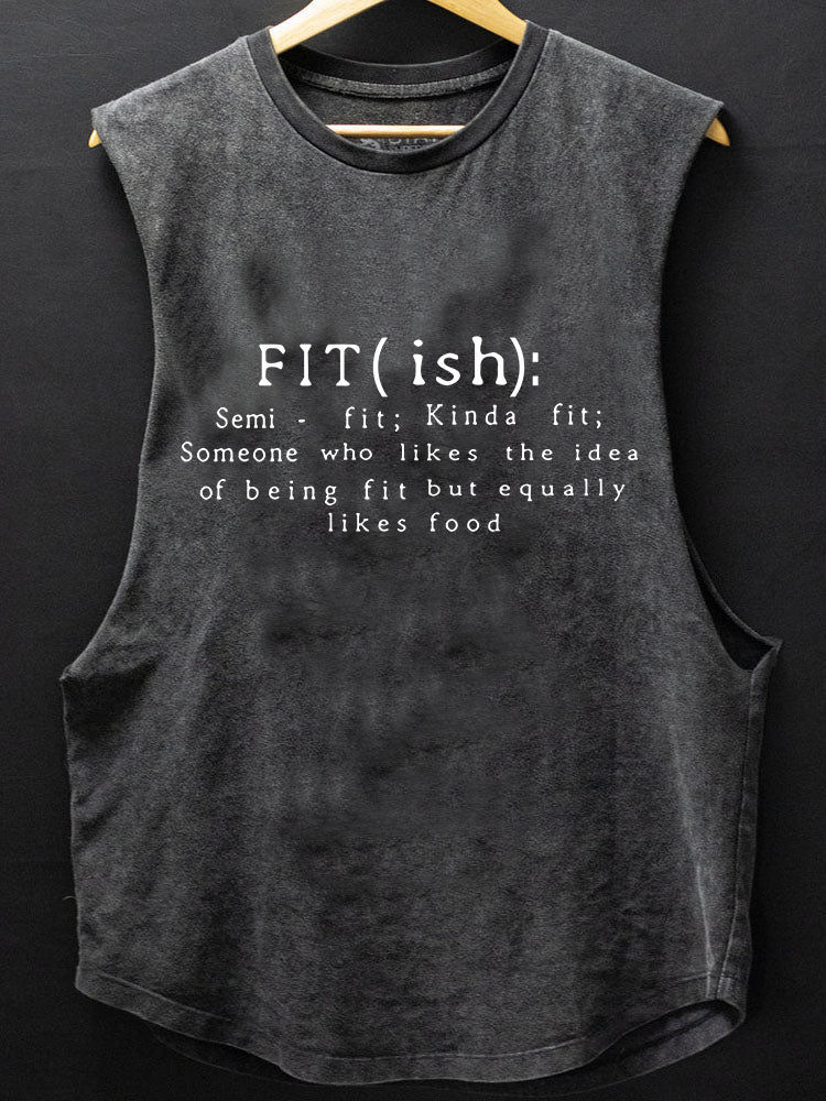 Fit-ish Definition Scoop Bottom Cotton Tank