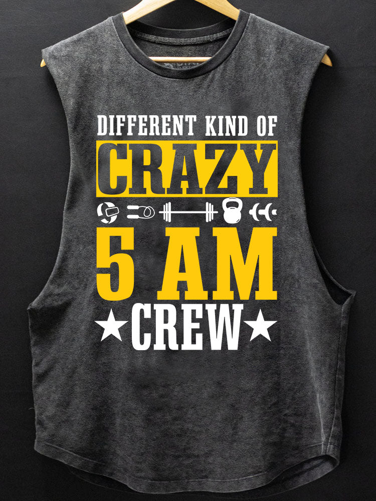 Workout Squad 5AM Crew SCOOP BOTTOM COTTON TANK