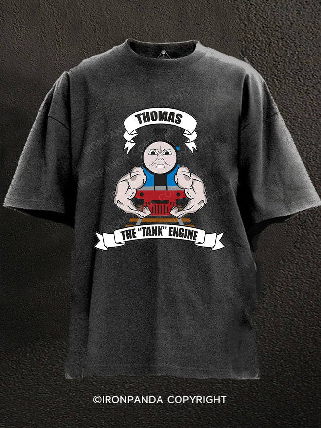 The Tank Engine Washed Gym Shirt