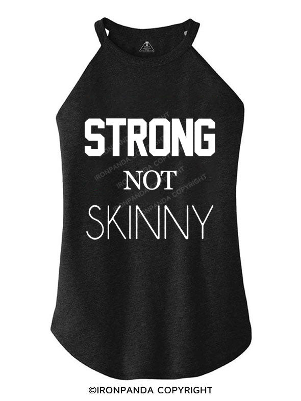 Strong not Skinny TRI ROCKER COTTON TANK