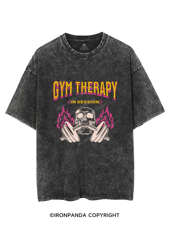 GYM THERAPY IN SESSION VINTAGE GYM SHIRT