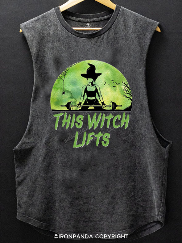 This Witch Lifts Bottom Cotton Tank