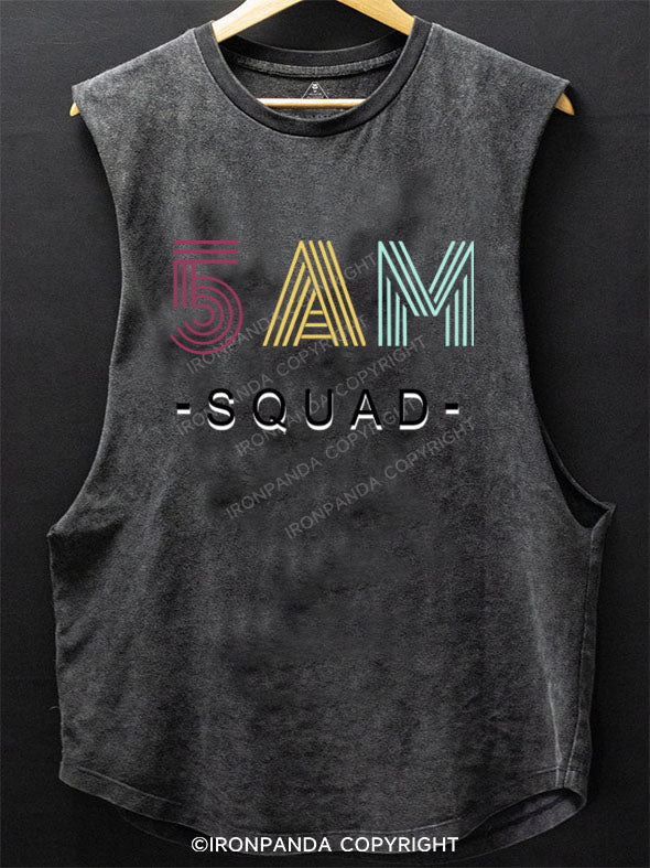 5 AM Squad Bottom Cotton Tank