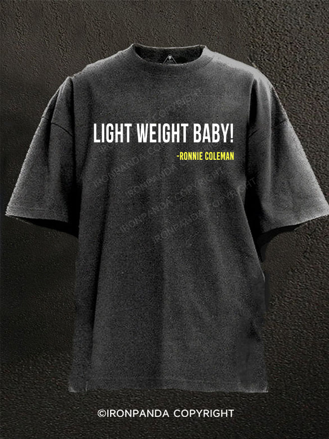 Light Weight Baby Washed Gym Shirt