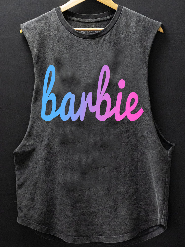 Barbie Scoop Bottom Cotton Tank