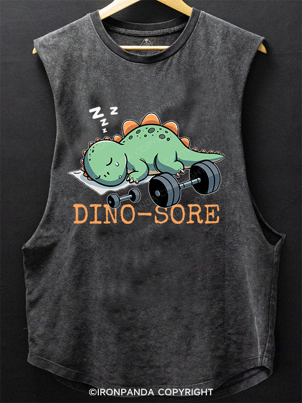 Dino-Sore SCOOP BOTTOM COTTON TANK