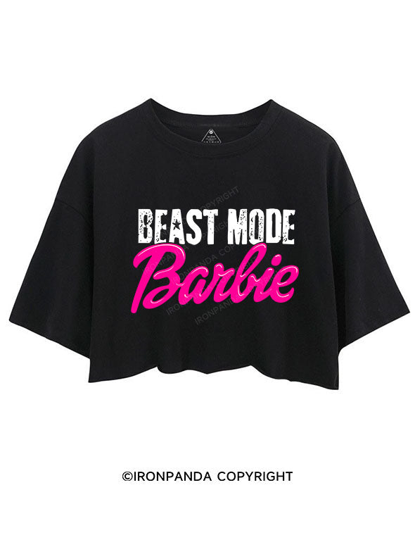 BEAST MODE BARBIE  CROP TOPS