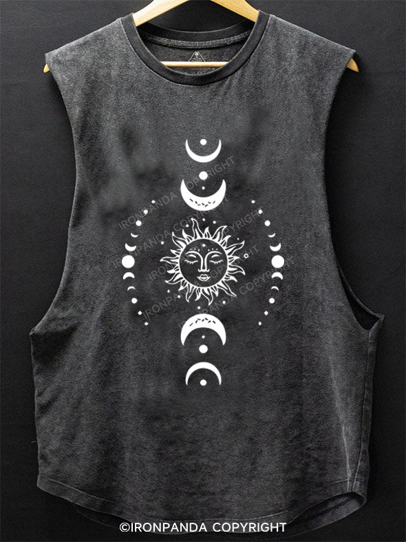 Yoga Moon Scoop Bottom Cotton Tank