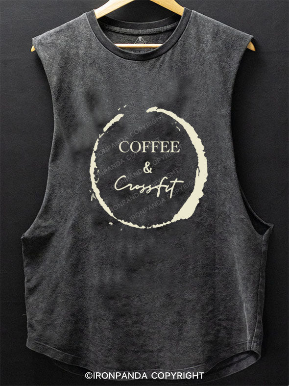 Coffee and Crossfit Scoop Bottom Cotton Tank