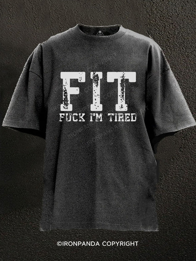 FIT Washed Gym Shirt