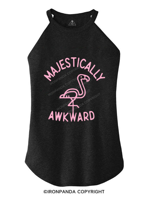 MAJESTICALLY AWKWARD TRI ROCKER COTTON TANK