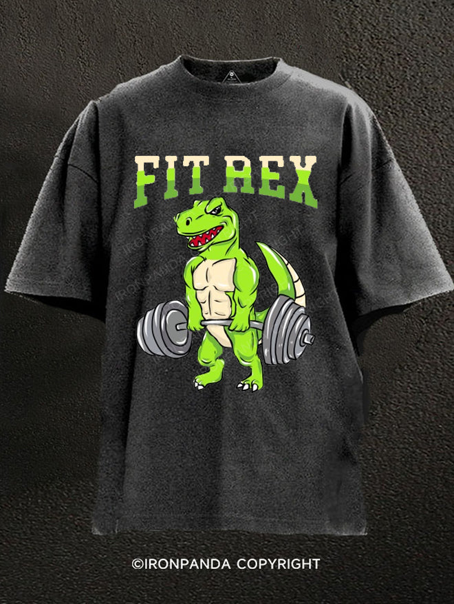 Fitrex Dino Washed Gym Shirt