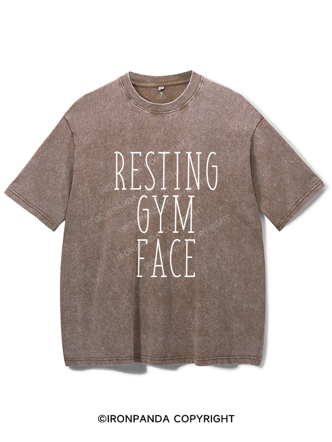 Resting gym face Vintage Gym Shirt