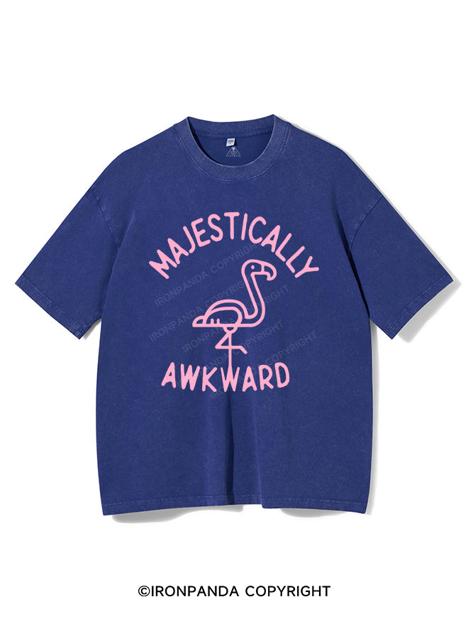 MAJESTICALLY AWKWARD Vintage Gym Shirt