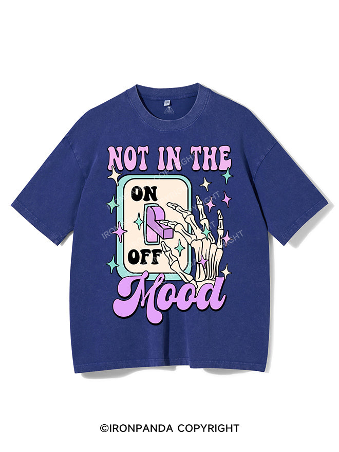 NOT IN THE MOOD VINTAGE GYM SHIRT