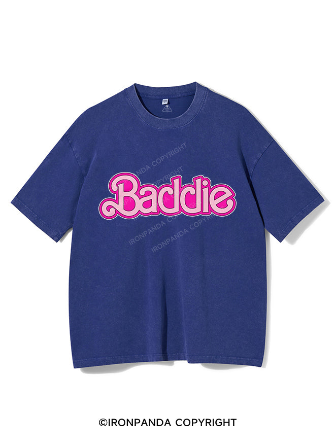 Baddie Vintage Gym Shirt