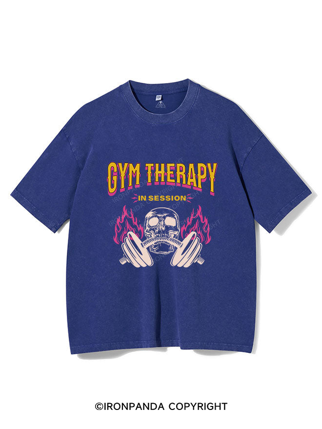 GYM THERAPY IN SESSION VINTAGE GYM SHIRT