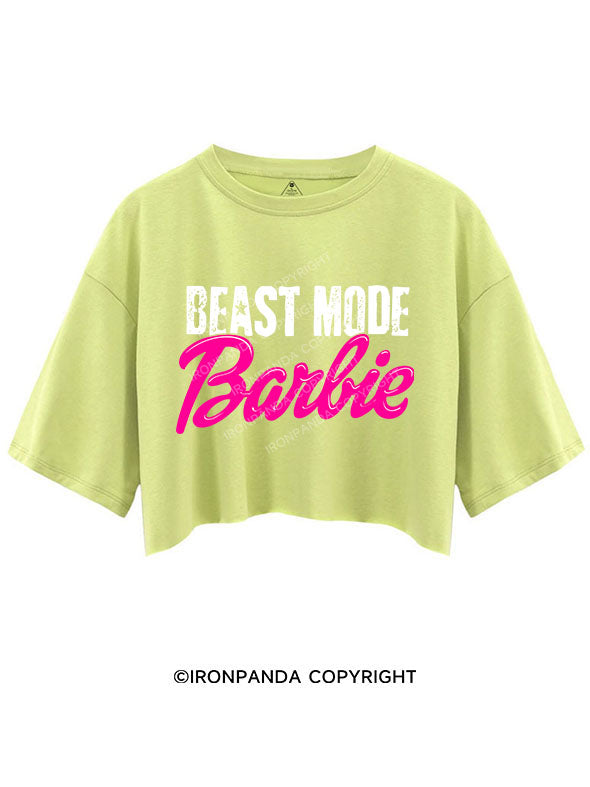 BEAST MODE BARBIE  CROP TOPS