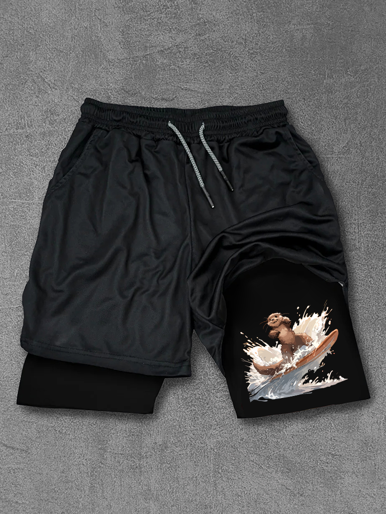 surf otter Performance Training Shorts