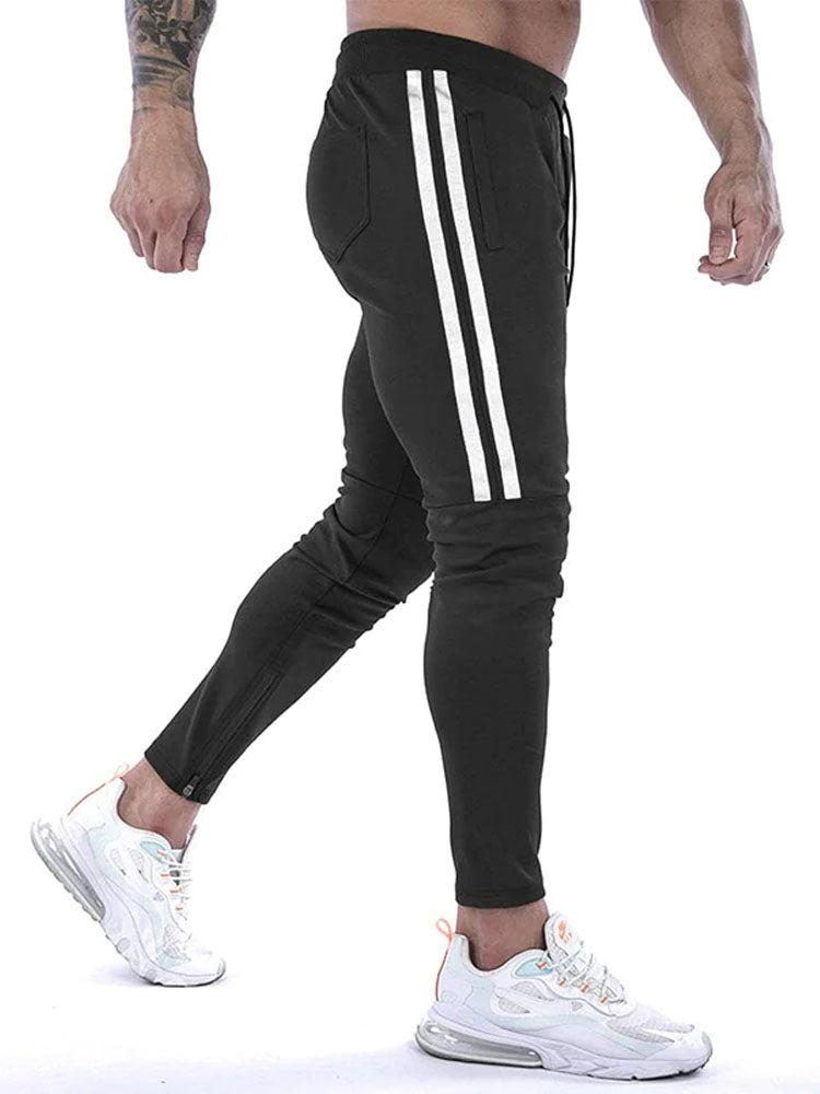 Men Muscle Fitness Running Training Sports Cotton Joggers