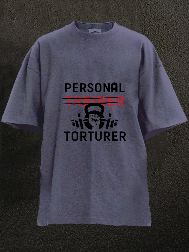 Personal TORTURER WASHED GYM SHIRT