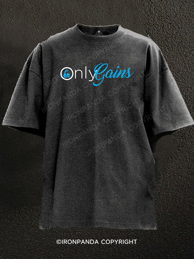 only gains Washed Gym Shirt