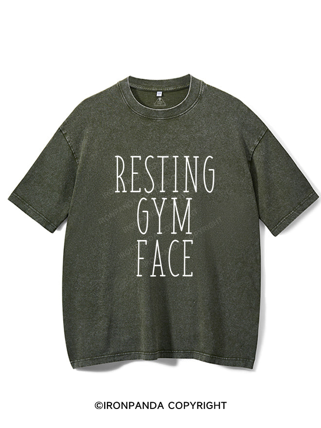 Resting gym face Vintage Gym Shirt