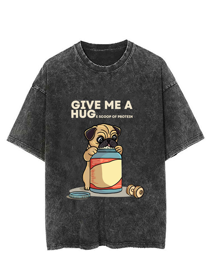 give me a hug vintage Gym Shirt