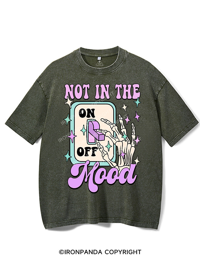 NOT IN THE MOOD VINTAGE GYM SHIRT