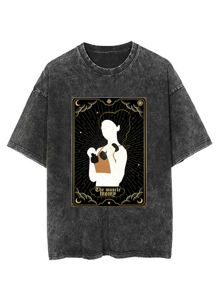 THE MUSCLE MOMMY TAROT VINTAGE GYM SHIRT