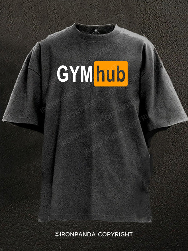 Gym Hub Washed Gym Shirt