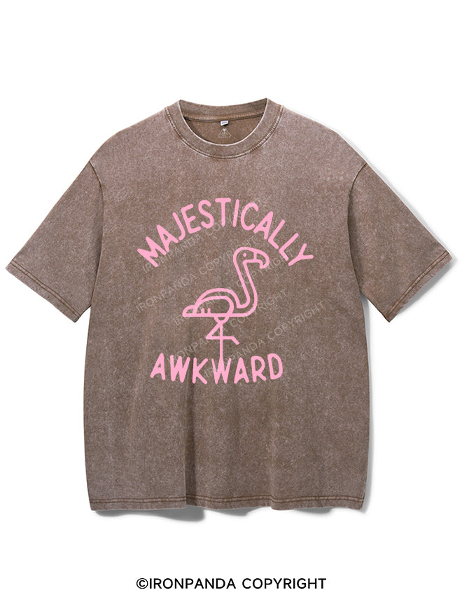 MAJESTICALLY AWKWARD Vintage Gym Shirt