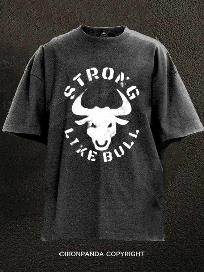 STRONG LIKE BULL Washed Gym Shirt