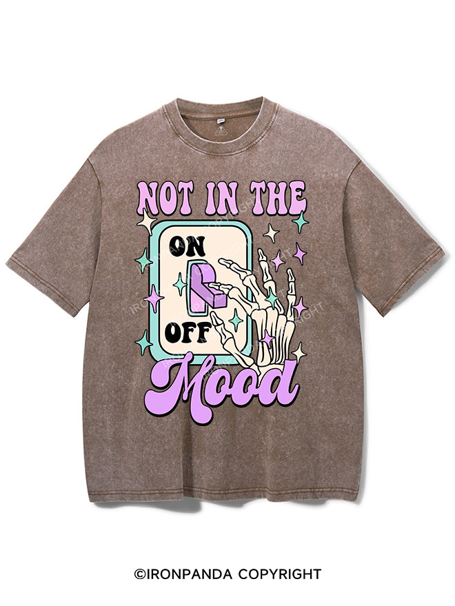 NOT IN THE MOOD VINTAGE GYM SHIRT