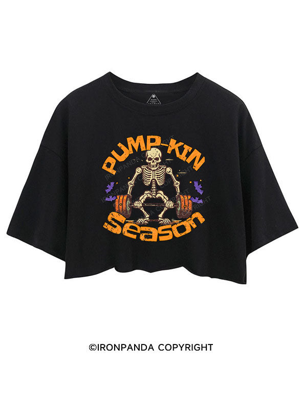 PUMP-KIN SEASON  CROP TOPS