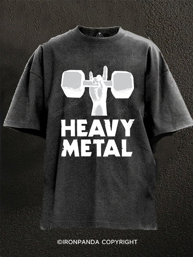 Heavy Metal Washed Gym Shirt