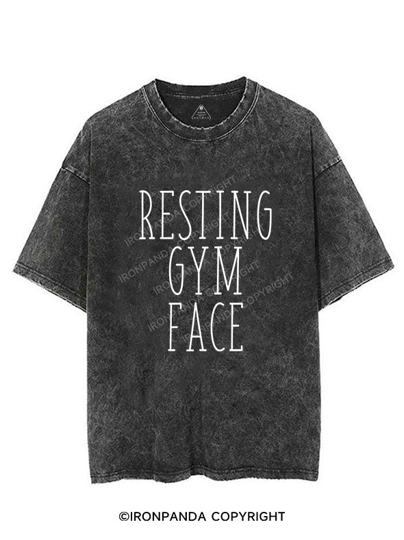 Resting gym face Vintage Gym Shirt