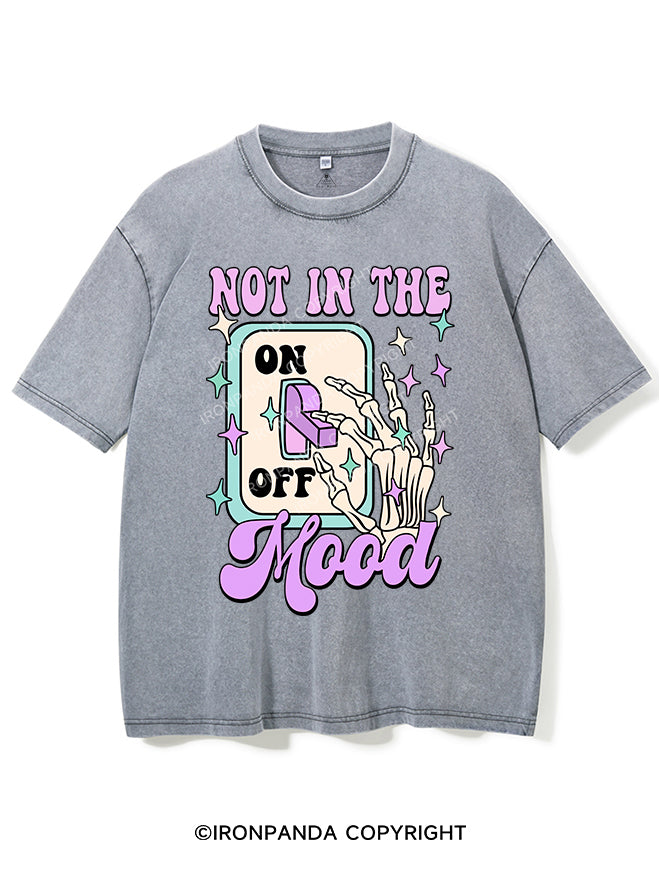 NOT IN THE MOOD VINTAGE GYM SHIRT