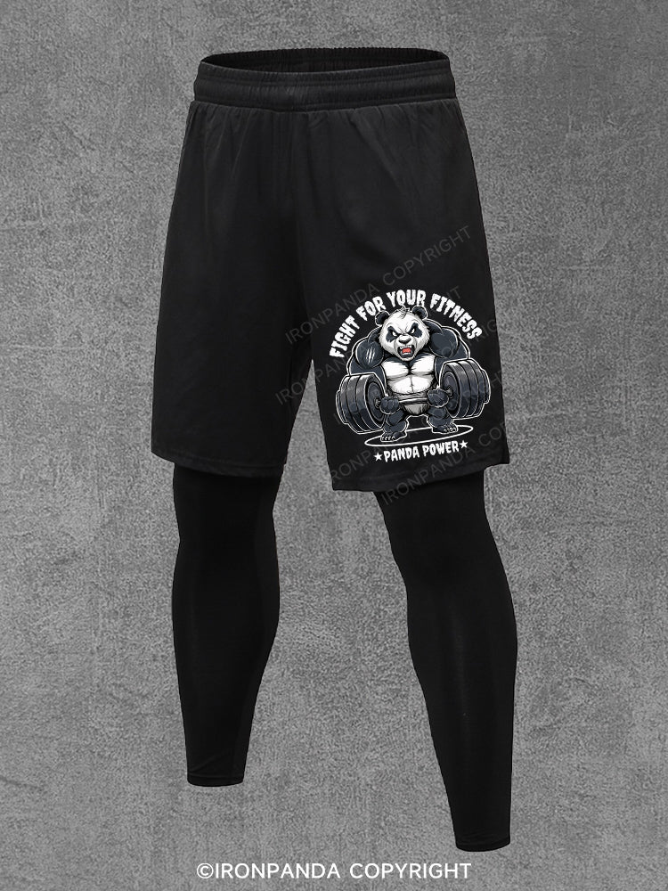 Fight For Your Fitness Panda Power Performance Training Pants