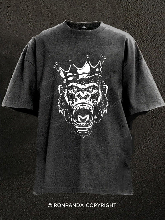 King Gorilla Washed Gym Shirt