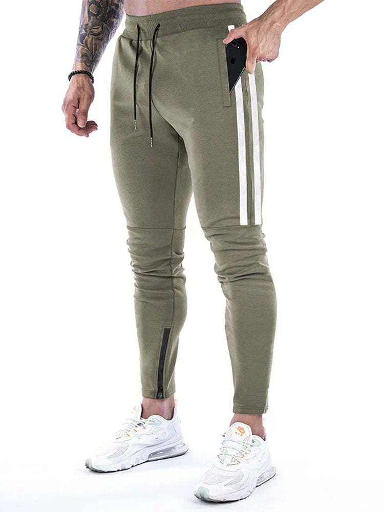 Men Muscle Fitness Running Training Sports Cotton Joggers