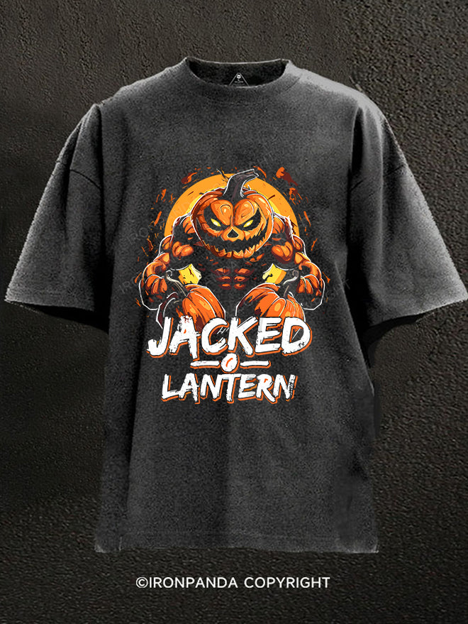 JACKED O LANTERN Washed Gym Shirt