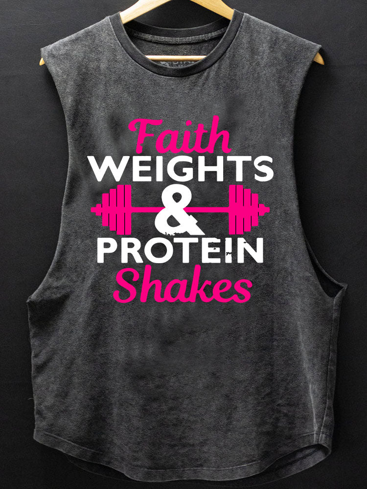 Faith Weights Scoop Bottom Cotton Tank